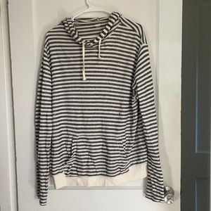 MENS STRIPED HOODIE
